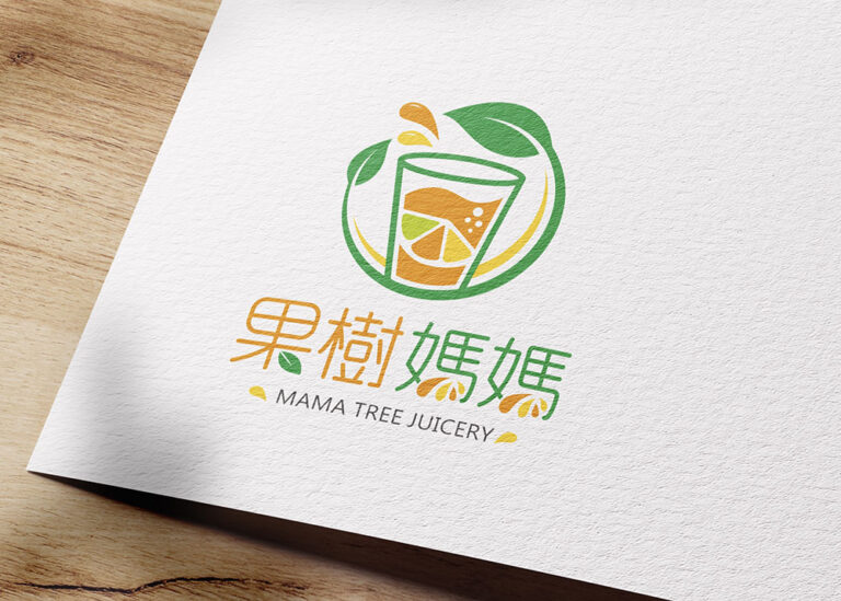 果汁店logo設計